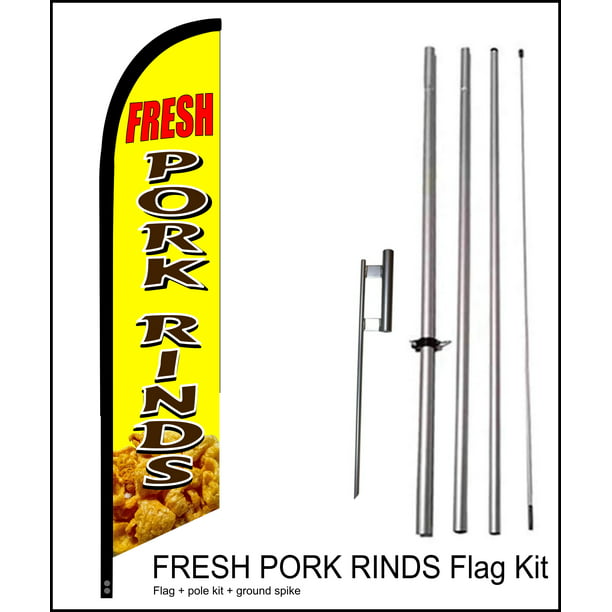 Twin Pack Swooper Flags & Pole Kits Red White Text WINE AND BEER 